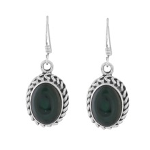  malachite gemstone cabochon earring, Occasion : Anniversary, Engagement, Gift, Party, Wedding