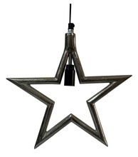 Star Hanging Pendant Light, for Restaurant/Bar/Home, Color : Silver