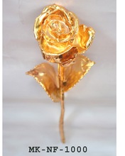 Gold Dipped Natural Flower, for Souvenir