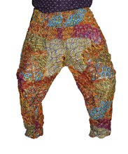 100% Silk baggy pants, Feature : Anti-Static, Anti-wrinkle, Breathable, Eco-Friendly, Plus Size