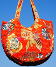 Cotton Kantha Tote Bag, Gender : Women