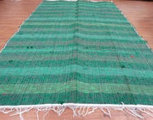 Vishal handicraft Cotton Rug Dari, Technics : Woven