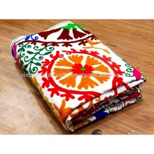 Vishal Handicrafts Embroidery Suzani Bed Sheet