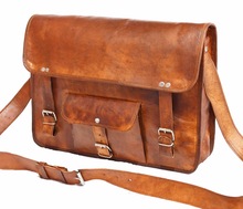 Vishal handicraft goat Leather Sling bag