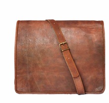 Handmade gym leather bag, Style : Back pack