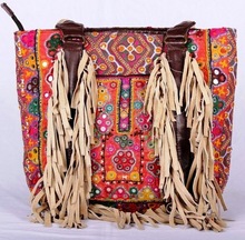 VISHAL Cotton Gypsy Banjara hobo bag