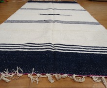 Handmade Cotton Chindi Rug, for Bathroom, Beach, Floor, Kitchen, Outdoor, Home, Picnic, Travel