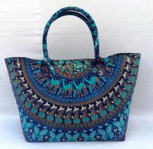 Vishal Handicraft Cotton Hippie Tote Bag