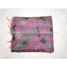 Vishal Kantha Silk Wrap Scarf, Style : Plain