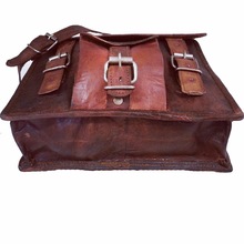 Handmade Leather sling laptop bag, Gender : Unisex