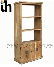 Bookcase Door Display Unit, Size : 100x36x180cm WXDXH