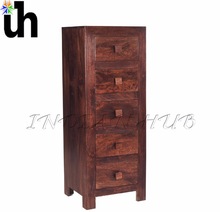 INDIAN HUB Wood drawers cabinet sideboard