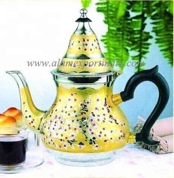 Metal Silver Moroccan Teapot