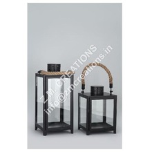 Iron AND Glass Lantern