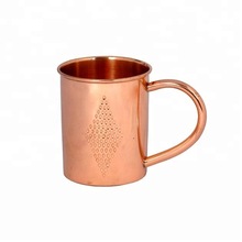 Copper Cylinder Mule mug, Capacity : 16 Oz