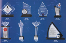 Plastic Acrylic Awards Memento Trophies