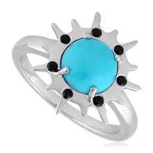 Gemco Designs Turquoise Cocktail Ring Jewelry, Occasion : Anniversary, Gift, Party