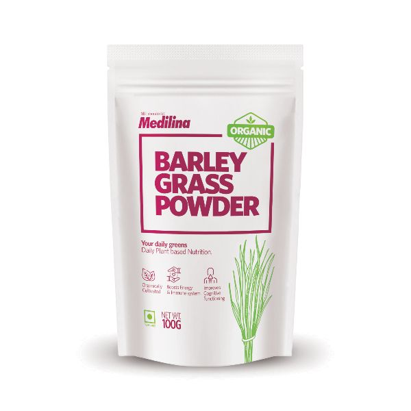 Organic Barley Grass Powder - 100 Gm