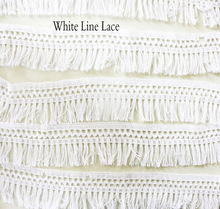 White fringes tassels, for Cellphone, Curtain, Decorative, Garment, Home Textile, dresses, clothes