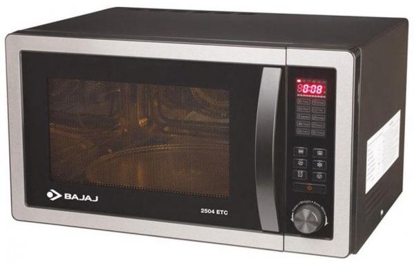 Automatic Metal Electric Bajaj Microwave Oven, for Bakery, Home, Restaurant, Feature : Fast Heating