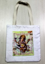 GANESHA Image Printed Shoulder Bag