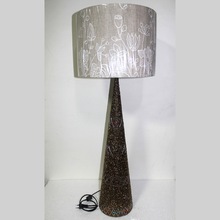 Riyash Iron Golden Conical Floor Lamp