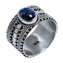 Silver Labradorite Gemstone Handmade Ring, Style : Classic