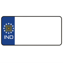 Vehicle number plate, Size : 203 mm x 101 mm