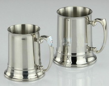 HRM Stainless Steel Beer Mug, for Drinking