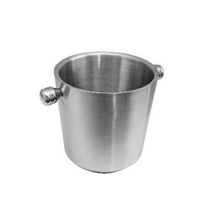 Stainless Steel Champagne Bucket, Color : Silver