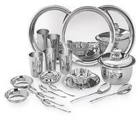 HRM Stainless Steel Dinner Set, Size : Customized Accepted