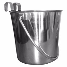 Stainless steel Flat Sided bucket