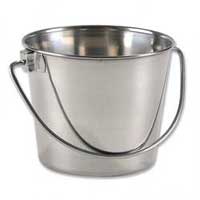 Stainless Steel Pet Bucket