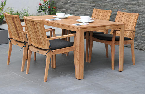 Wooden Garden Chair and Table Set