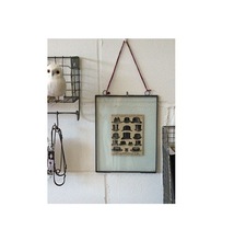 Wall hanging glass photo frame,