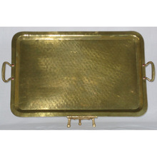 Antique brass copper tray, Feature : ECO-frendly