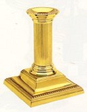 gold plated candle stand