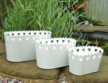 Planter Wedding decor flower pot, Certificate : ISO9001