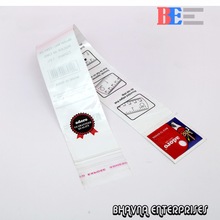 Stationery plastic bags