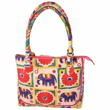 Cotton Fabric Bohemian Women Hobo bag