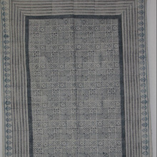 cotton block print rag rugs