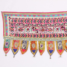Fabric Embroidered Antique Door Topper, Size : 39 CM
