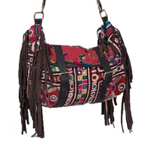  Cotton EMBROIDERY WORK TOTE BAG, Style : Bohemian