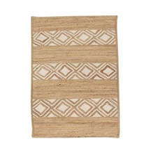 jute pvc woven rug