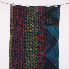 Cotton Vintage Indigo Kantha Quilt, for Bedding, Decorative, Feature : Handblock Print