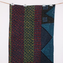 Vintage Indigo Kantha Quilt