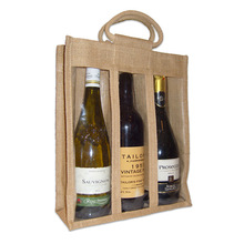 GEE JUTE BOTTLE GIFT BAGS, Size : Extra Large, Customized Size