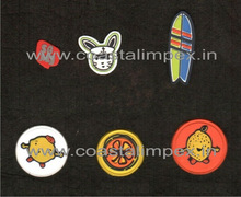 Phthalates Free Rubber Badge