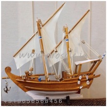 Kerala Wooden Boat Miniature Handicraft