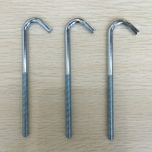 Steel l type hook bolt